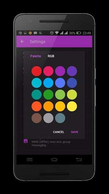 Texta Messenger SMS screenshot 2