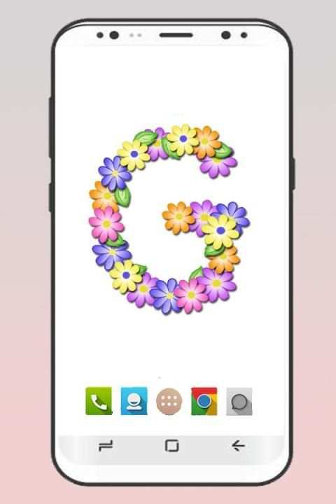 Letter Wallpaper Alphabet Background screenshot 5