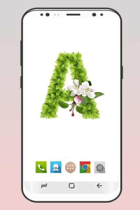 Letter Wallpaper Alphabet Background screenshot 4
