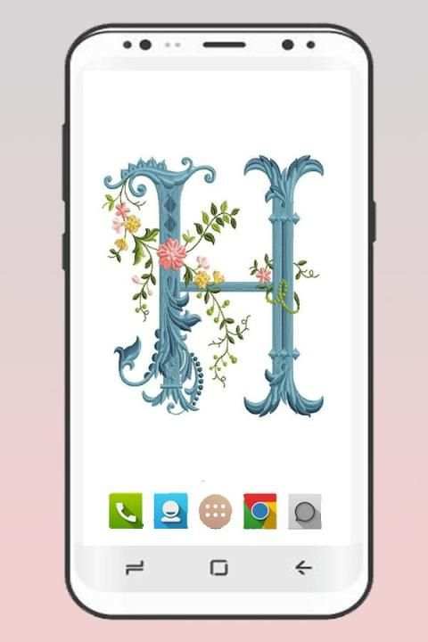 Letter Wallpaper Alphabet Background screenshot 3