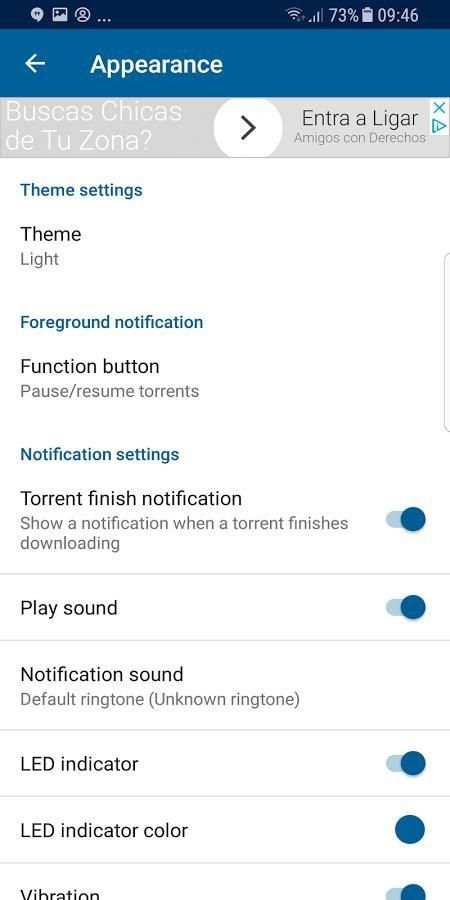 Material Torrent Downloader screenshot 4