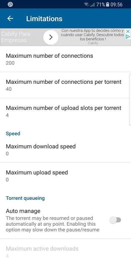 Material Torrent Downloader screenshot 1