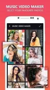Music Video maker स्क्रीनशॉट 1