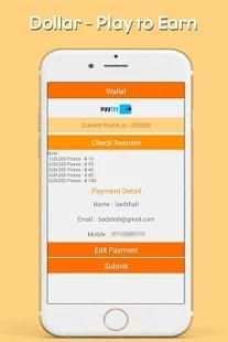 Dollar - play to earn स्क्रीनशॉट 1