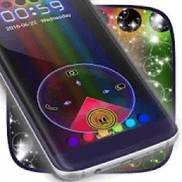 Neon Locker Theme For S4 आइकन