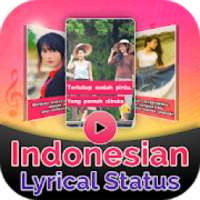 Indonesian Lyrical Full Screen Video Status Maker