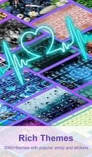 Thunder Neon Colorful Lights Keyboard Theme screenshot 2