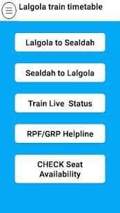 Lalgola Train Time Table स्क्रीनशॉट 4