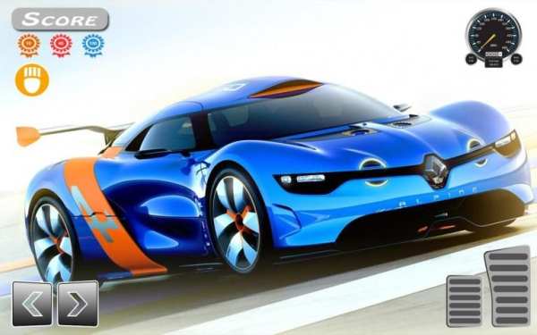 Bugatti Veyron Driving Simulator स्क्रीनशॉट 1