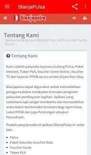 BlanjaPulsa: Mobile Top Up screenshot 1
