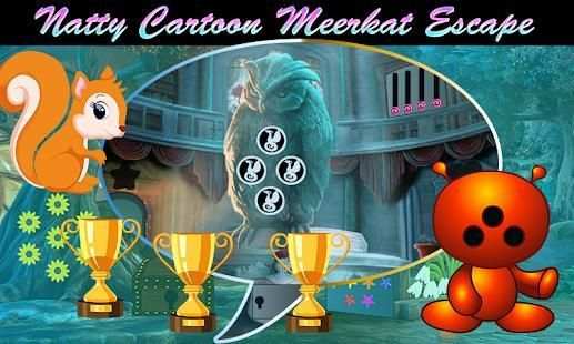 Best Games - 29 Natty Cartoon Meerkat Escape Game screenshot 2