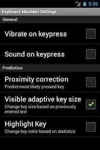 Keyboard ManMan screenshot 3