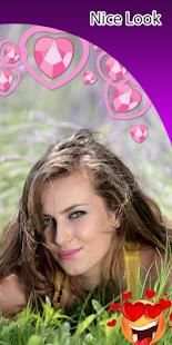 Heart Crown Photo Filters Stickers скриншот 1
