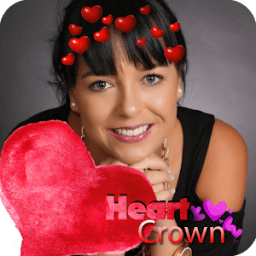 ikon Heart Crown Photo Filters Stickers