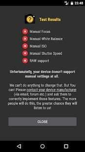 Manual Camera Compatibility screenshot 1