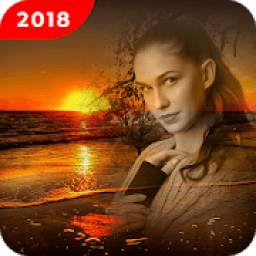 Sunset Photo Frame - Photo Blend