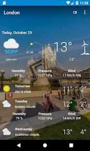 London - Weather screenshot 2