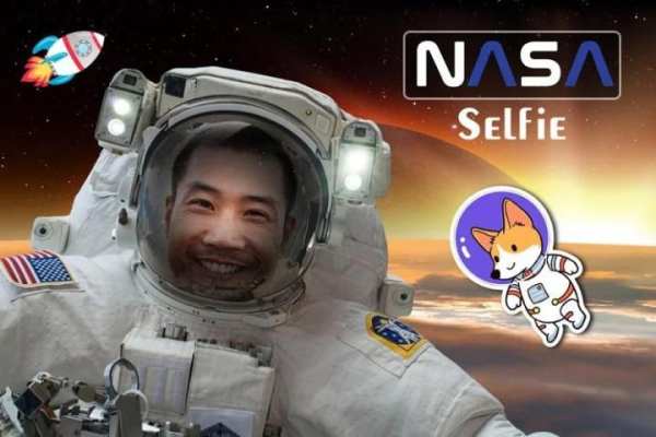 NASA Selfies - Space Photo Editor screenshot 1