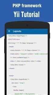 Yii Tutorial screenshot 4