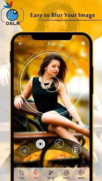 DSLR Camera: Blur Photo Effect screenshot 3