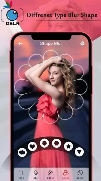 DSLR Camera: Blur Photo Effect screenshot 2