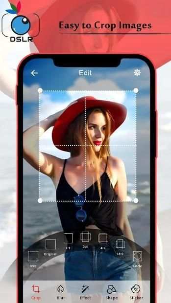 DSLR Camera: Blur Photo Effect स्क्रीनशॉट 4