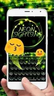 Neon Lighting Keyboard स्क्रीनशॉट 2