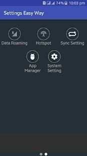Settings Easy Way screenshot 1