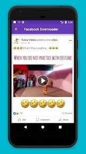 Social Media Video Download - Facebook, Instagram screenshot 1