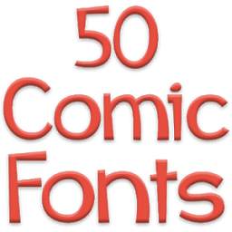 Fonts for FlipFont 50 Comic