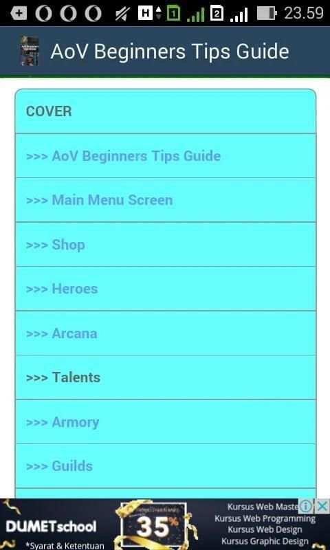 AoV Tutorial Tips screenshot 2