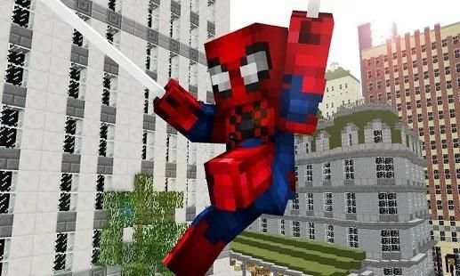 Mod Spider-Man MCPE screenshot 1
