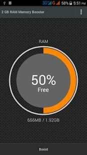 2 GB RAM Memory Booster screenshot 5