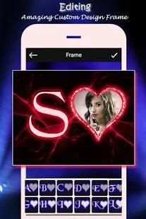 Lighting Text Photo Frame screenshot 6