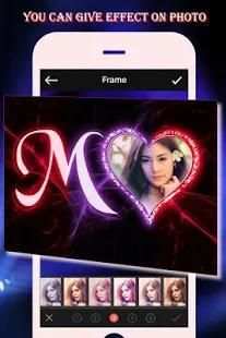 Lighting Text Photo Frame screenshot 4