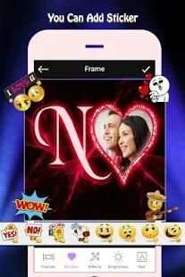 Lighting Text Photo Frame screenshot 3