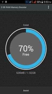2 GB RAM Memory Booster screenshot 4