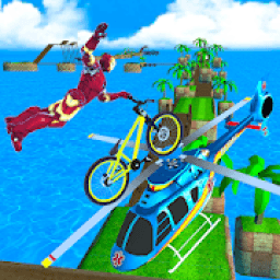 ikon Flying Robot Bicycle - Robot Transformation game