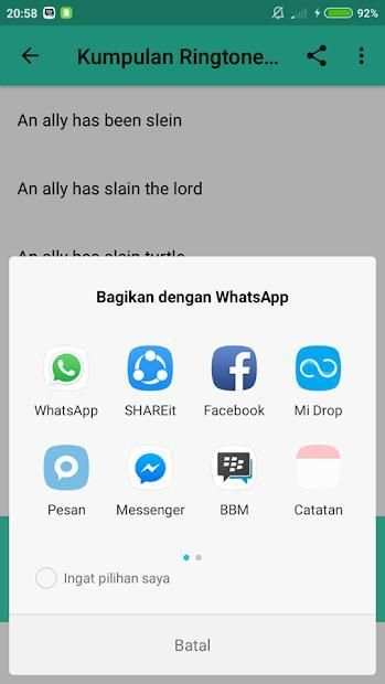 Nada Dering Mobile Legends Lengkap screenshot 1