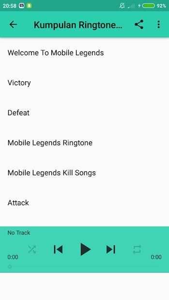 Nada Dering Mobile Legends Lengkap screenshot 4