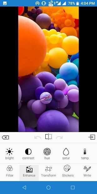 PixEditor : Photo Editor स्क्रीनशॉट 3
