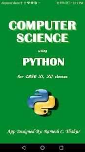 Computer Science for CBSE XI XII screenshot 8