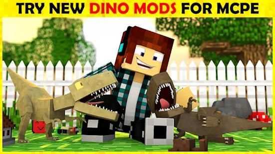 Dinosaurs for MCPE 3 تصوير الشاشة