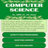 Computer Science for CBSE XI XII