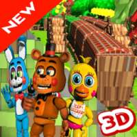 subway adventure FNAF run 3D