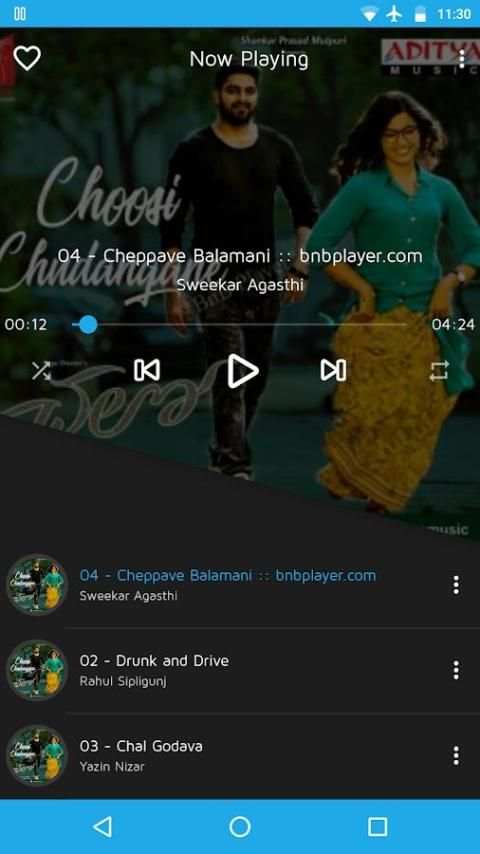 BnBPlayer - Android Music Player screenshot 9