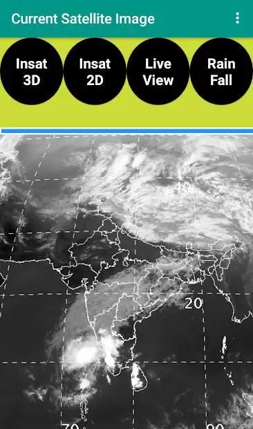 Indian Satellite Weather live image screenshot 2