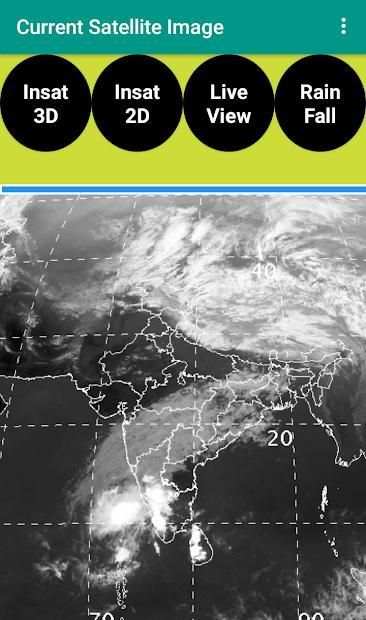 Indian Satellite Weather live image screenshot 2