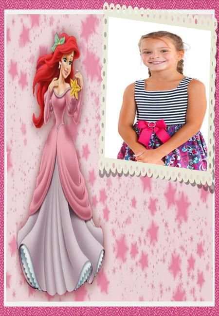 Ariel princess Photo Frames स्क्रीनशॉट 3