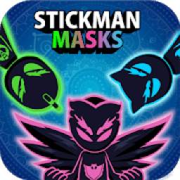 Shadow Masks Heroes - Stickman Fight